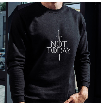Свитшот GoT "Not today" унисекс, фото 3, цена 980 грн